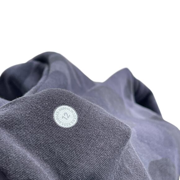 Lululemon Scuba Crew Neck Sweatshirt Heritage 365 Camo Deep Coal Multi Size 12 - Picture 10 of 10